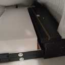 Jocoevol Black 6 Drawer Dresser for Bedroom, 44.5" Tall Chest of Drawers