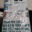 Duck Brand 12 ft. Long Foam Pipe Cover (Fits 1 in. Pipes)