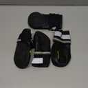 QUMY Dog Shoes for Large Dogs, Medium Dog Boots & Paw Protectors for Winter Snowy Day, Summer Hot Pavement, Water-Resistant in Rainy Weather, Outdoor Walking, Indoor Hardfloors Skid-Resistant Sole (Size 6: 2.6''x3.0''(W*L) (Pack of 4))