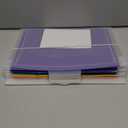 U Brands Cascading Wall Organizer, Office Supplies, Primary Colors, 6 Removable Folder Pockets, Letter Size, 14 x 34