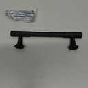 Asidrama 10 Pack 3.75 Inch(96mm) Matte Black Cabinet pulls Kitchen Cabinet Handles, Cabinet Pulls Kitchen Cabinet Hardware for Cupboard Drawer Pulls