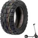 90/55-6 Scooter Tire 10 inch Off Road Tire 10x3.0 Wider & Thicker Rubber Tubeless Tire Motorcycle Electric Scooter Tires Outer Tire Replace for 90/55-6 80/65-6 Tyre Wheel Parts