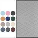 URMONA 25" x 19" Waterproof Silicone Mat in Multiple Sizes & Colors, Under Sink Mat for Kitchen & Bathroom, Pet Food Pad for Dogs & Cats, Kitchen Cabinet Liner, Multi-Purpose for Storage (Light Grey)