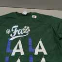 Funny LA Baseball Fan Christmas FA La La Holiday Blue Theme T-Shirt, M