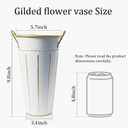 Galvanized Flower Buckets,10 Inch Tall Floral Buckets,Galvanized Vase, Metal Flower Bucket for Flower Bar, Decorative Centerpiece for Wedding Garden Home Party, Set of 8