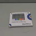 maxtek Neon Dry Erase Markers for Glass,Window Markers for Dry Erase Board,Chalkboard,LED Note Board,Acrylic Refrigerator Calendar,Bullet Tip,Low Odor,Assorted Colors,9 Count