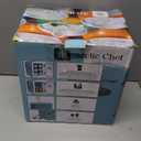 ARCTIC CHEF Compact refrigerators Multi Colors, Office Product, small meal cool, Beverage, Drinks (Blue) (6 Can)