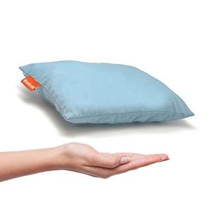 Urban Infant Pipsqueak Small Pillow - Mini 11 x 7 in - Tiny Pillow for Travel, Dogs, Toddlers, Kids, Lumbar, Knees and Neck - Ages 2 Yrs and Up Dark Blue