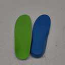 Bacophy Kids Orthotic Arch Support Shoe Insoles, Children Pu Cushioning Inserts, Shock Absorption Velvet Surfaces Deep Heel Cup Inner Sole for Flat Feet, Plantar Fasciitis, Feet Heel Pain Relief (XL) (2-3.5 M Big Kid, Blue)