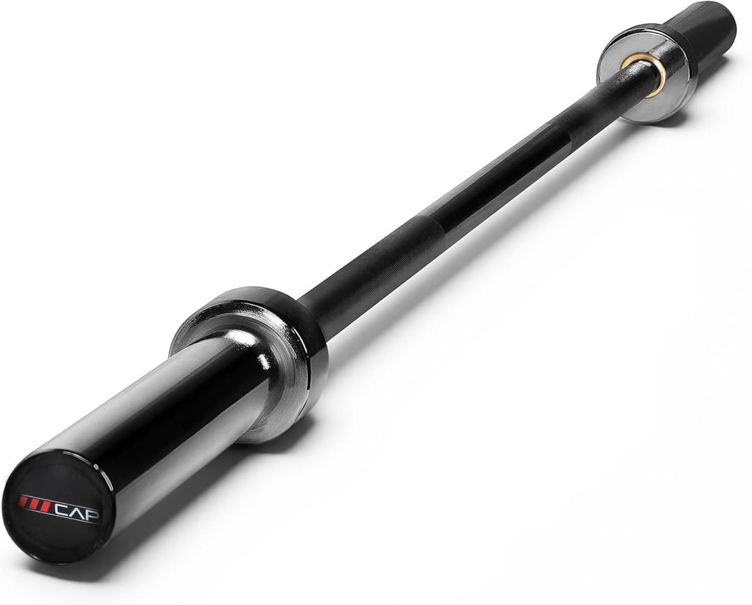 CAP Barbell 2-Inch Olympic Barbell Bars | 5 ft, 6 ft, & 7 ft | Multiple Options