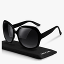 miyya Bug Eye Oversized Polarized Sunglasses Womens, Trendy Retro Sun Glasses for Women 2025, Oversized UV Protection Shades