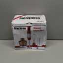 Blackcow MultiUse 5 in 1 Immersion Blender 3.0, BPAFree, 800W 12 Speed Hand Blenders for Kitchen, Copper Motor Stainless Steel Blade Emulsion Blender Handheld with Chopper, Whisk and Frother, Red