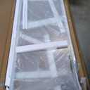 56-60" W x 72" H Semi-Frameless Bypass Sliding Shower Door, Easy-to-Clean Treated Clear Tempered Glass, Matte Black