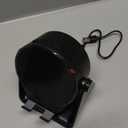 Wireless Induction Speaker, Phone Stand with Bluetooth Speaker Amplifier, Stereo Sound, RGB Ambient Light, 360 Adjustable Phone Holder Compatible with iPhone/iPad/Android/Samsung Galaxy-Black