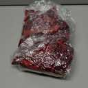 Janinka 6 Pcs Burgundy Large Velvet Christmas Swag Bow 31.5 x 23.6 inch Vintage Christmas Ornament Wine Red Rustic Velvet Staircase Wreath Bows Xmas Tree Topper Bows Large Bow for Outdoor