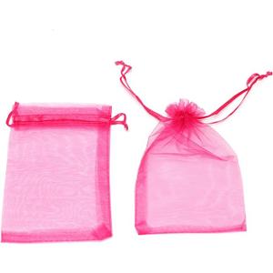 3.5"x4.5" Small Pink Jewelry Bag