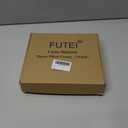 FUTEI Black White Decorative Throw Pillow Covers 12x20 Inch Set of 2,Soft Geometric Textured Faux Cashmere Pillow Case,Modern Home Decor for Couch Bed Living Room