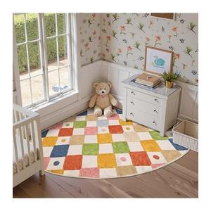 Grey & Blush, Mid-Century Modern Design, Handmade Wool, Ideal for The Living Room, Dining Room, Bedroom