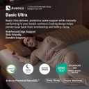 Avenco 8 Inch Twin Size Gel Memory Foam Mattress, Cooling Breathable Open-Cell Foam, Pressure Relief & Spine Support, Removable Washable Cover, CertiPUR-US Certified, Mattress in a Box for Cool Sleep