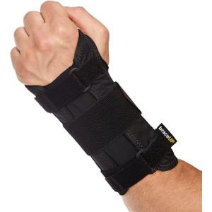 BraceUP Carpal Tunnel Wrist Brace for Men and Women - Metal Wrist Splint for Hand and Wrist Support and Tendonitis Arthritis Pain Relief (L/XL)