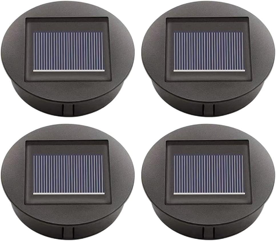 Replacement Solar Light Parts,Waterproof Solar Lanterns Replacement Accessories for Lanterns Outdoor (8CM/3.15 INCH 4PCS)