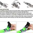 XSTRAP STANDARD Ratchet Tie Down Straps 4Pk 15Ft 1500Lb Break Strength, Cargo Straps for Moving Appliances, Lawn Equipment, Motorcycle, Includes 2 Bungee Cord