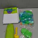 2 in 1 Water Doodle Mat,60 x 40 Inch Extra Large Drawing Mat with Backpack,Hopscotch Rug Design on Back,Educational Toys Gifts for Kids Boys Girls,Mess Free Painting for Toddlers Age 3-12 Year Old