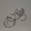 6Pcs Boho Coil Arm Cuff Bangle Set - Adjustable Minimalist Open Arm Cuff Armlet Armband