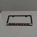 Jeep Mojave UV Printed Black Plastic License Plate Frame