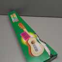 Kids Acoustic Guitar 21 Inch Guitar Acoustic for Beginners Children 6-String Wooden (White) Kids