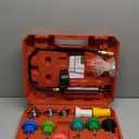 18PCS Radiator Pump Pressure Tester Kit, Pressure Leak Tester Tool Kit for Automotive Cooling System Water Tank Leakage Detection