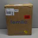 FEMILA 2 Packs Outdoor Waterproof Wall Lights Fixture, 15" Wall Lantern for Porch, Anti-Rust Matte Black Finish with Water Ripple Glass,4FD54B-2PK BK-WP