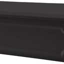 Architectural Mailboxes Windsor™ Wall-Mounted Mailbox for Outside, Rust-Proof Plastic Small Mail Box, Black