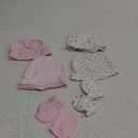 Newborn Baby Cap and Mitten Bundle Baby Hats and Mittens Baby Gloves Sets (0-6 Months)