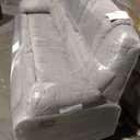 Sitswell Platinum Pearce Reclining Sofa Earthtone Grey 90.94"w x 3858"d x 41.34"h