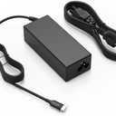 Nivjuky 45W USB C Universal Laptop Charger Compatible with HP Chromebook X360 11 14 14-ca051wm 14-ca052wm 14-ca091wm 14-ca0061dx Type C Power Supply Adapter Cord