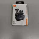JBL Vibe Beam - True Wireless JBL Deep Bass Sound Earbuds, Bluetooth 5.2, Water & Dust Resistant, Hands-free call with VoiceAware, Up to 32 hours of battery life (Black)