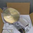 Feijidengshi Mid Century Modern Floor Lamp for Living Room, Dimmable Tall Lamp with 3 Color Temperature Dimmable LED Bulb, Cordless Pole Lamp for Bedroom, Reading Lamps Floor Standing