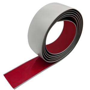 2 x Floor Transition Strip Self Adhesive Flat Laminate Floor Cover Strip Carpet to Tile Transition Strip for Laminate Flooring Vinyl Floor Transition Strip Threshold Strip Home Improvement(Grey,9.8Ft) (2in x 10ft, Gray)