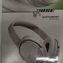 Bose QuietComfort 45 Noise Canceling Bluetooth Headphones (White Smoke)