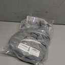 RIMELA Dorm Bed Skirt Twin XL 18 Inch Drop, Extra Long Wrap Around Elastic Bed Skirts Easy to Put On Twin Size Dust Ruffle, Gray Bedskirt for Adjustable Bed Base Solid Silky Fabric Machine Washable (Grey)