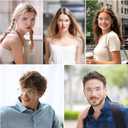 Blue Light Blocking Glasses for Women Men 99% Anti Eyestrain Computer Glasses Metal Frame Screen Protection