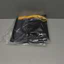 2 x Newrara Graduation Unisex Matte Adult Graduation Cap with Tassel (Black)