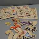 LiKee Open Ended Wooden Shape Puzzles (36 Blocks&60 Cards) for Toddlers 3+ Years Old, Montessori Development Toys Preschool Education Activity Travel Toy Board Games for Kids 4-8 Yrs