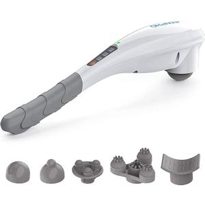 RENPHO Rechargeable Handheld Back Massager with 5 Adjustable Speeds & Modes, Mothers Day Gifts, Cordless Electric Neck Massage Tool for Muscle Relief, Tailored Intensity for Shoulder, Leg, Calf