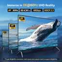 Acer USB C to HDMI 2.1 Cable 6.6FT (8K@60Hz 4K@240Hz) Unidirectional | TypeC to HDMI Braided Cord with 48Gbps, HDR, HDCP2.3, Thunderbolt 3/4/5 Compatible for MacBook, XPS, iPhone 17, iPad, Surface