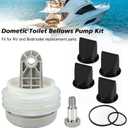 385230980 Pump Bellow Kit with Duckbill Valve and O-Ring Kit Replace for S, T, J series Vacuum Pump Fits for Dometic Sealand RV and Boat Toilet Vacuflush parts1