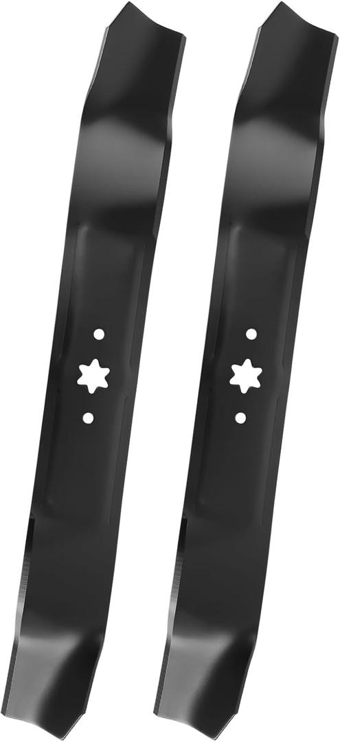 742-0616A 21 inch Mower Blade Compatible with Cub Cad et MTD 42 inch Mower Deck, 742-0616 Mulching Blades Fit for Cub Cad et Troy-Bilt LT1040 LT1042 RZT42, Replace 742-04308 942-0616, 2 Pack