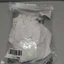 INFITTY Women's Button Down Cropped Shirts Long Sleeve Casual Crop Tops Loose Fit Cotton Lapel Blouse Fall S