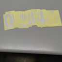 4 inch Reflective Mailbox Numbers Sticker (0-9, 5 Sets) for Outside, Strong Self Adhesive Vinyl House Numbers for mailbox, Signs, Door, Cars, Trucks, Home, Business, Address Number